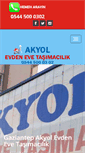 Mobile Screenshot of akyolevdenevetasimacilik.com